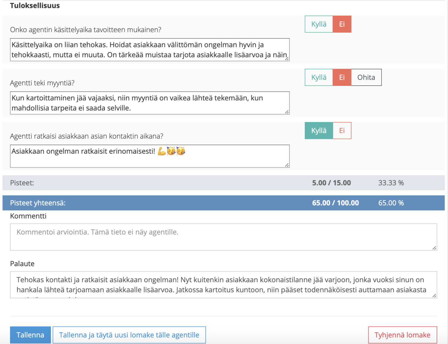 Laadunvarmistusprosessi yhdessä sovelluksessa QualityDesk Oy