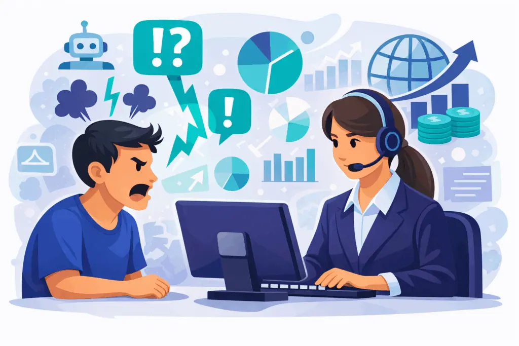 Haastavat asiakaspalvelutilanteet yleistyvät