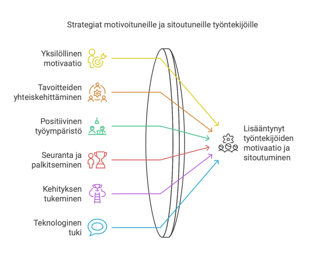 Työntekijöiden motivointi ja osallistaminen