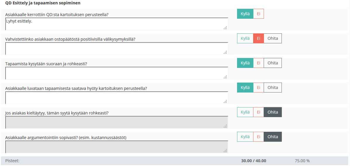 5 käytännön vinkkiä myyjän valmentamiseen QualityDesk Oy